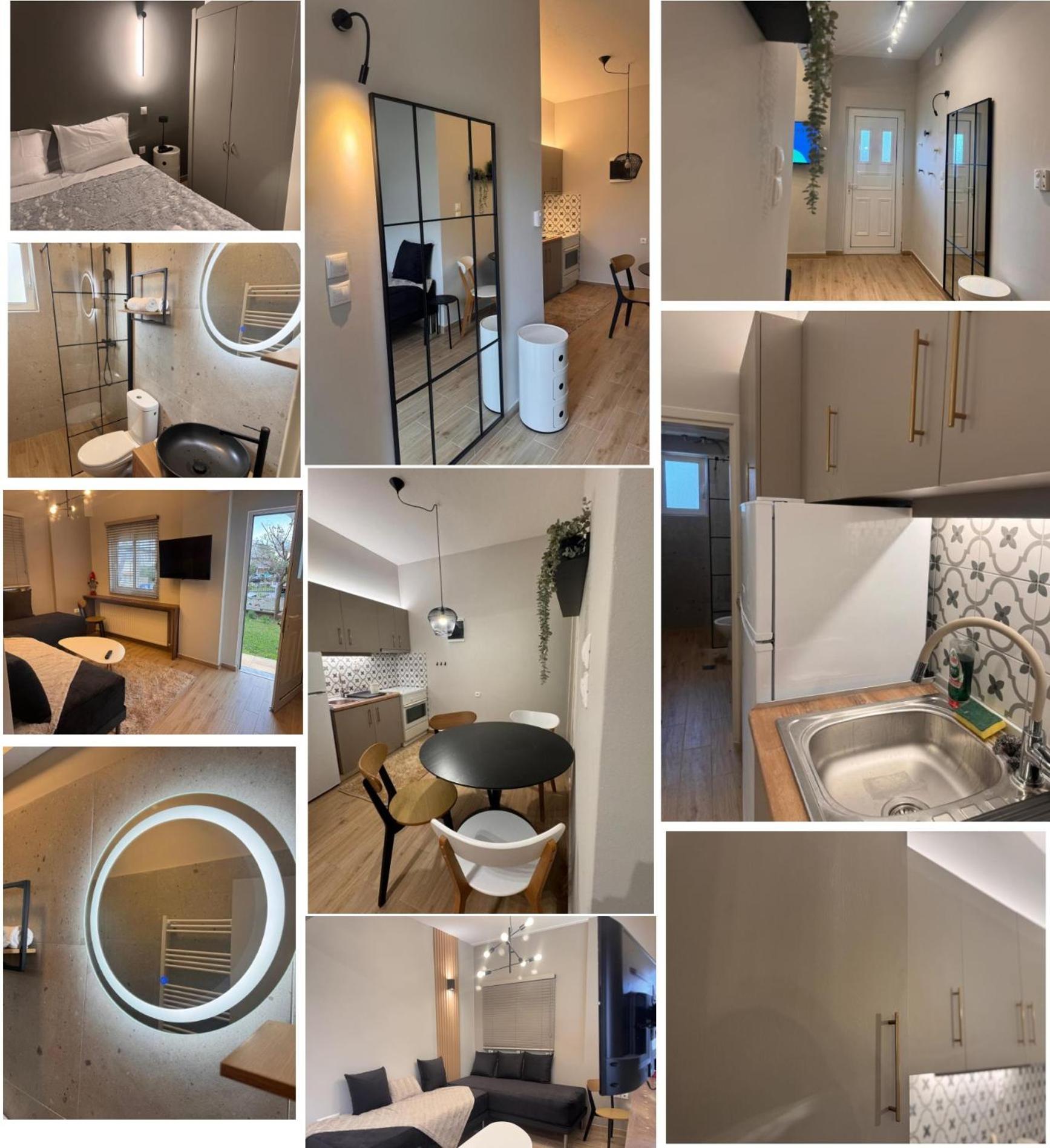 Alexander Luxury Sea Apartments Néa Khilí Eksteriør billede